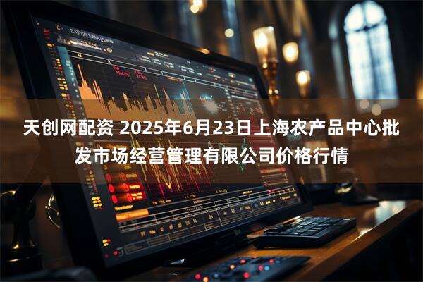天创网配资 2025年6月23日上海农产品中心批发市场经营管理有限公司价格行情