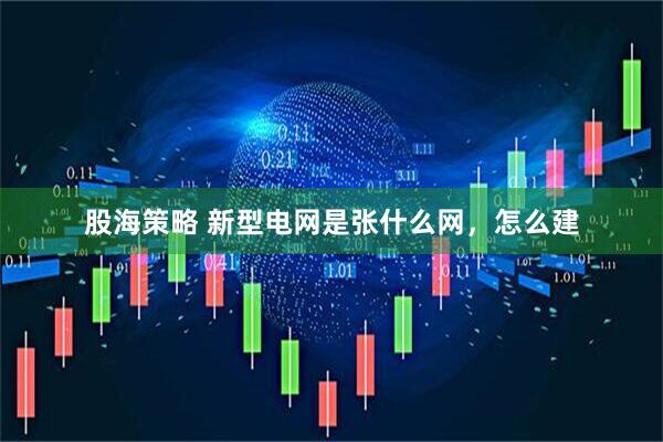 股海策略 新型电网是张什么网，怎么建